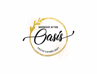 Midnight at the Oasis logo design by afra_art