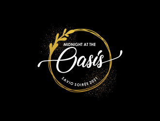 Midnight at the Oasis logo design by afra_art