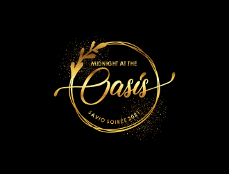 Midnight at the Oasis logo design by afra_art