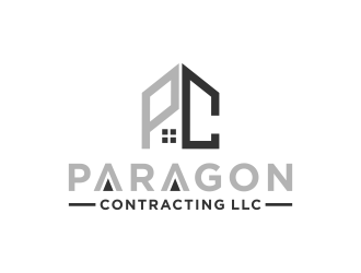 Paragon Contracting LLC logo design by tukang ngopi