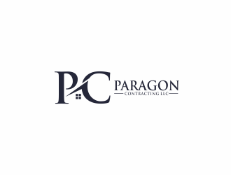 Paragon Contracting LLC logo design by afra_art