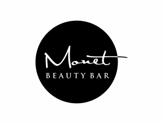 Monet Beauty Bar logo design by christabel