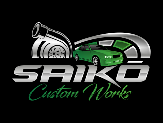 Saikō Custom Works logo design by qqdesigns