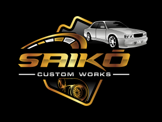 Saikō Custom Works logo design by qqdesigns