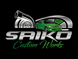 Saikō Custom Works logo design by qqdesigns