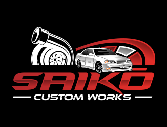 Saikō Custom Works logo design by qqdesigns