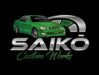 Saikō Custom Works logo design by qqdesigns