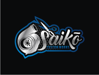 Saikō Custom Works logo design by Artomoro