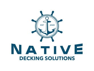Native Decking Solutions logo design by rizuki