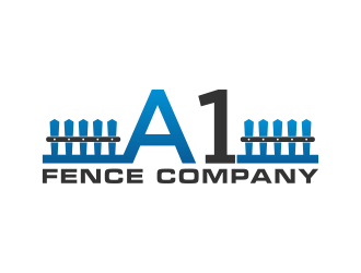 A1 Fence Company logo design by Purwoko21