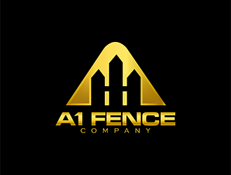 A1 Fence Company logo design by enzidesign