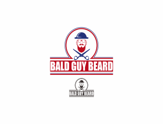 Bald Guy Beard logo design by domerouz