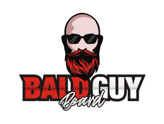 Bald Guy Beard logo design by veter