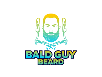 Bald Guy Beard logo design by czars
