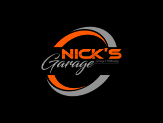 Nick’s Garage  logo design by tukang ngopi