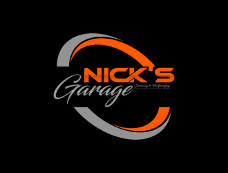 Nick’s Garage  logo design by tukang ngopi