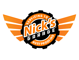Nick’s Garage  logo design by scriotx