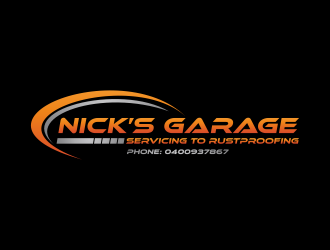 Nick’s Garage  logo design by luckyprasetyo