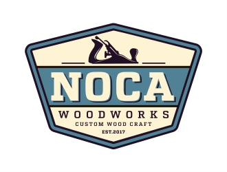 NOCA Woodworks logo design by Alfatih05