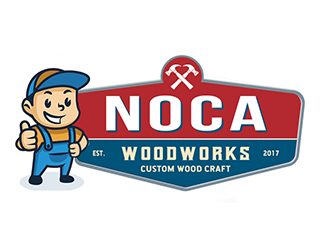 NOCA Woodworks logo design by Optimus