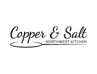 Copper & Salt Northwest Kitchen logo design by japon