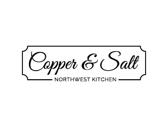 Copper & Salt Northwest Kitchen logo design by japon