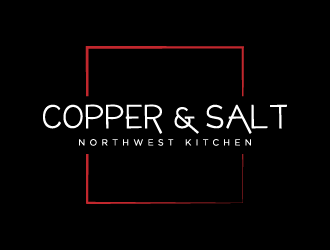 Copper & Salt Northwest Kitchen logo design by denfransko