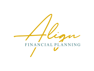 Align Financial Planning logo design by GassPoll