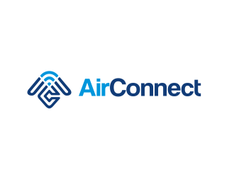 AirConnect logo design by mashoodpp