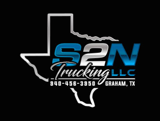 S2N Trucking LLC logo design by Benok