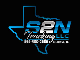 S2N Trucking LLC logo design by Benok