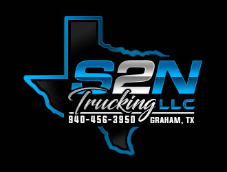 S2N Trucking LLC logo design by Benok