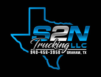 S2N Trucking LLC logo design by Benok