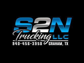 S2N Trucking LLC logo design by Benok