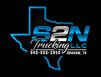 S2N Trucking LLC logo design by Benok