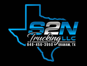 S2N Trucking LLC logo design by Benok