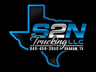 S2N Trucking LLC logo design by Benok