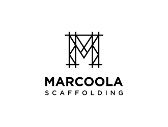 Marcoola Scaffolding  logo design by FloVal