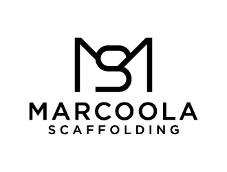 Marcoola Scaffolding  logo design by fastIokay