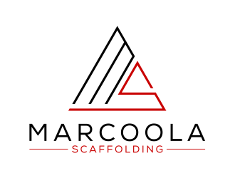 Marcoola Scaffolding  logo design by cintoko