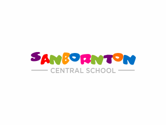 Sanbornton Central School logo design by afra_art