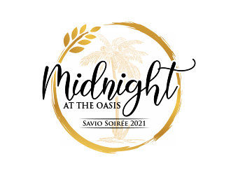 Midnight at the Oasis logo design by MarkindDesign