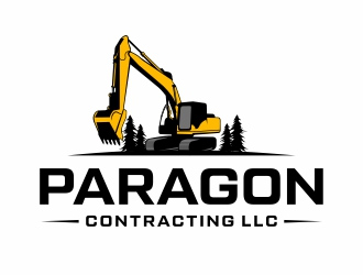 Paragon Contracting LLC logo design by Mardhi