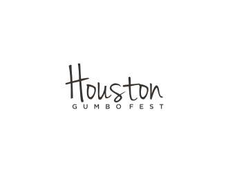 HOUSTON GUMBO FEST logo design by Artomoro