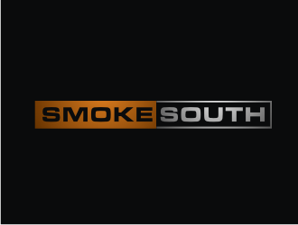 Smoke South logo design by Artomoro