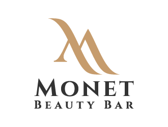 Monet Beauty Bar logo design by fastI okay