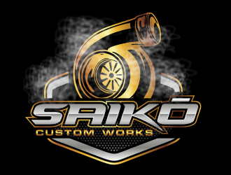 Saikō Custom Works logo design by qqdesigns