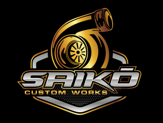 Saikō Custom Works logo design by qqdesigns