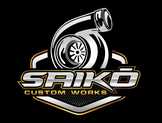 Saikō Custom Works logo design by qqdesigns