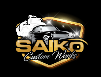 Saikō Custom Works logo design by MarkindDesign
